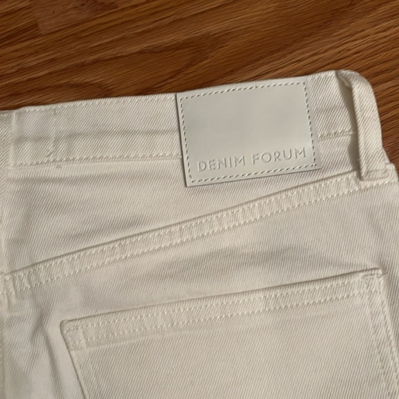Denim Forum White Denim Pants size 29 - Picture 7 of 9